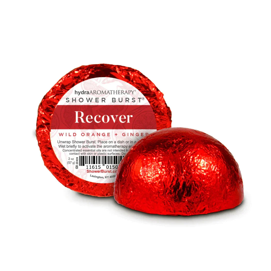 hydraAROMATHERAPY Shower Burst, Recover, 12 ct