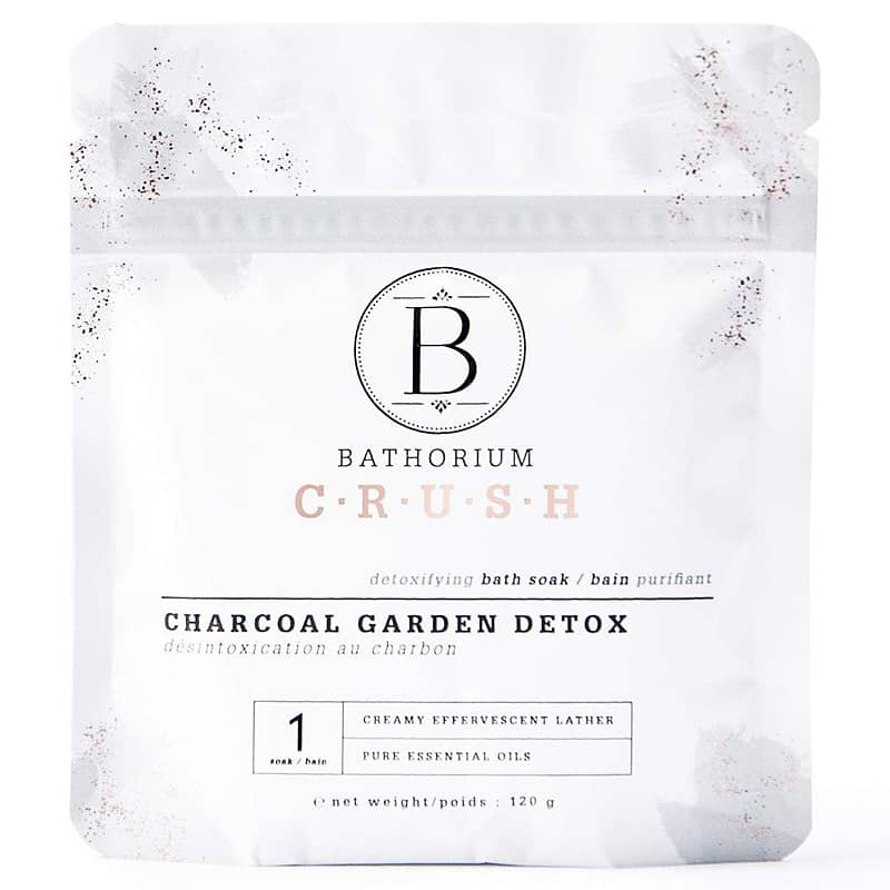 Bathorium Charcoal Garden Detox Crush Bath Soak (120 g)