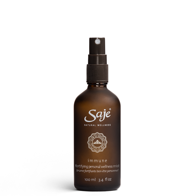 Saje Immune Personal Wellness Mist Eucalyptus Myrrh Blend Formulated 100ml NEW