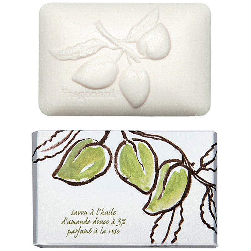 Sweet Almond Oil Botanical Soap - Rose