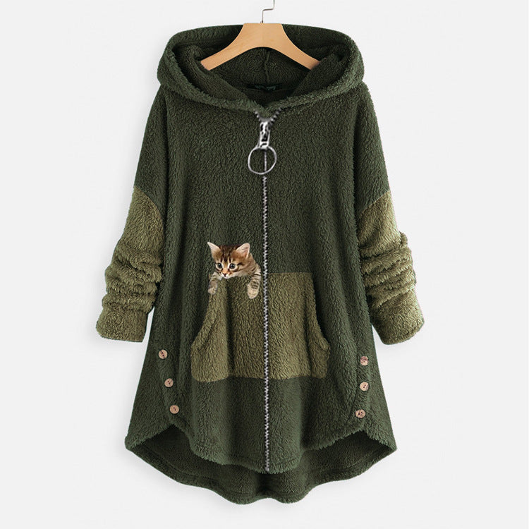 Fashion Enlarge Personalized Kitten Jacket