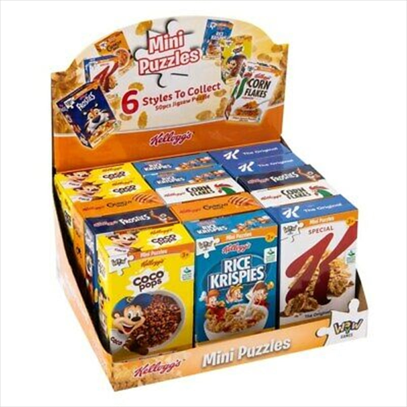 Mini Puzzle Kellogg's 50 Piece Assorted (CHOSEN AT RANDOM)