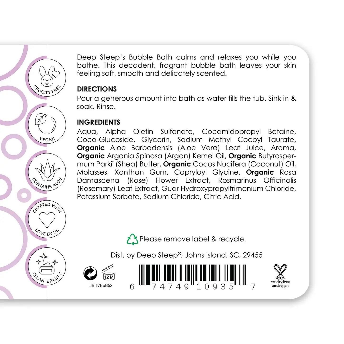 Lilac Blossom Bubble Bath