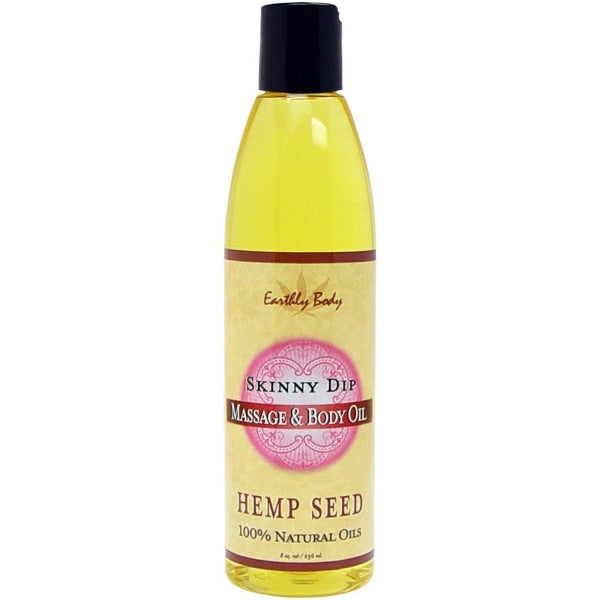 Massage & Body Oil Skinny Dip 8 Oz Intimates Adult Boutique