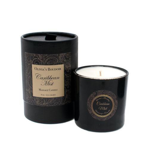Massage Candle Caribbean Mist 6.5 Oz Intimates Adult Boutique