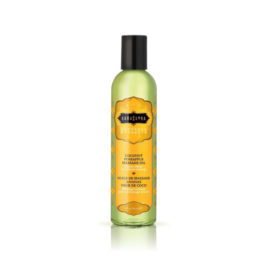 Naturals Massage Oil Coconut Pineapple Intimates Adult Boutique