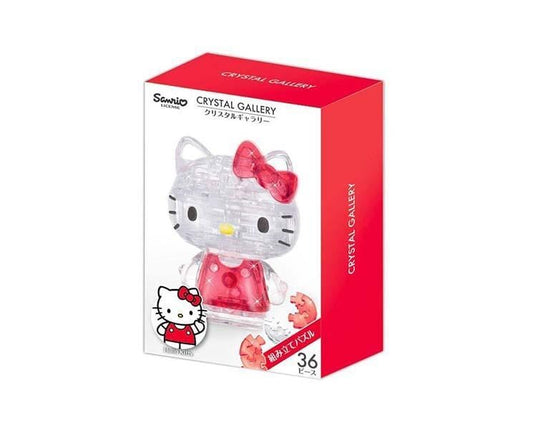 Hello Kitty Crystal Gallery 3D Puzzle (Red)