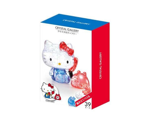 Hello Kitty Crystal Gallery 3D Puzzle (Blue)