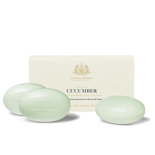 Cucumber Bar Soap Bar Soap Caswell-Massey® 3-Soap Set