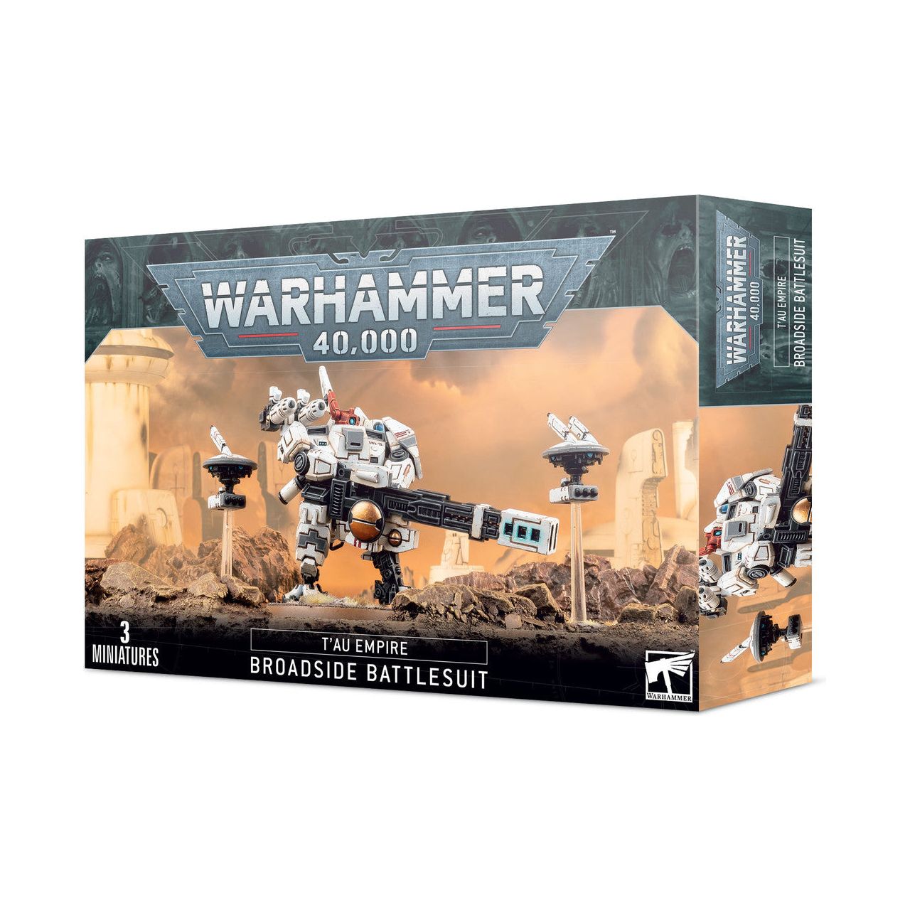 Warhammer 40K: T'au Empire: Broadside Battlesuit [56-15]