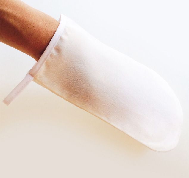 Pure Silk Body Mitten