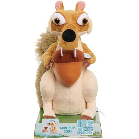 Ice Age Goin Nuts Scrat Plush