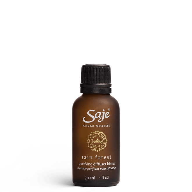 Saje Rain Forest Purify Diffuser Blend Naturally Rejuvenate Formulated 30ml NEW
