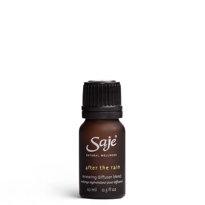 Saje After the Rain Renewing Diffuser Blend Bliss Comfort Formulated 10ml NEW
