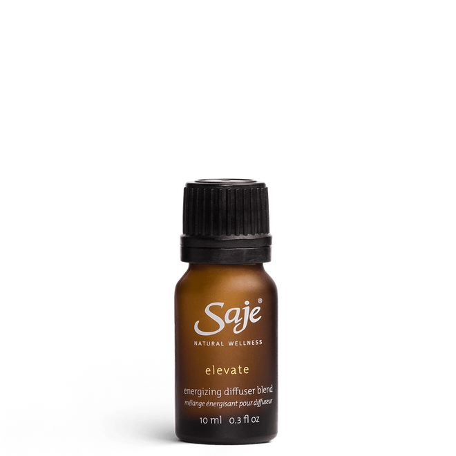 Saje Elevate Energizing Diffuser Blend Naturally Rejuvenate Formulated 10ml NEW