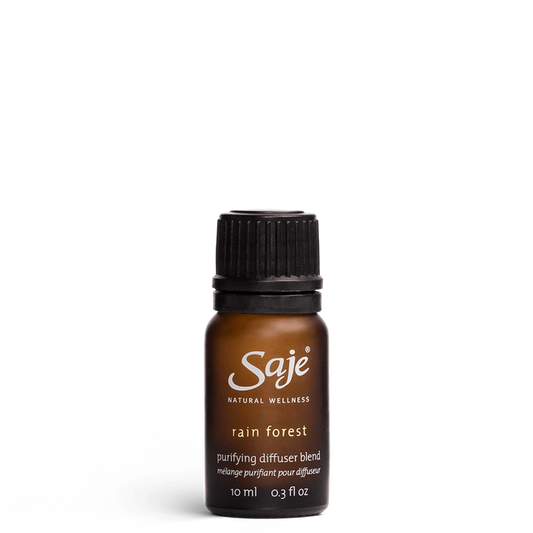 Saje Rain Forest Invigorating Diffuser Blend Rejuvenate Formulated 10ml NEW