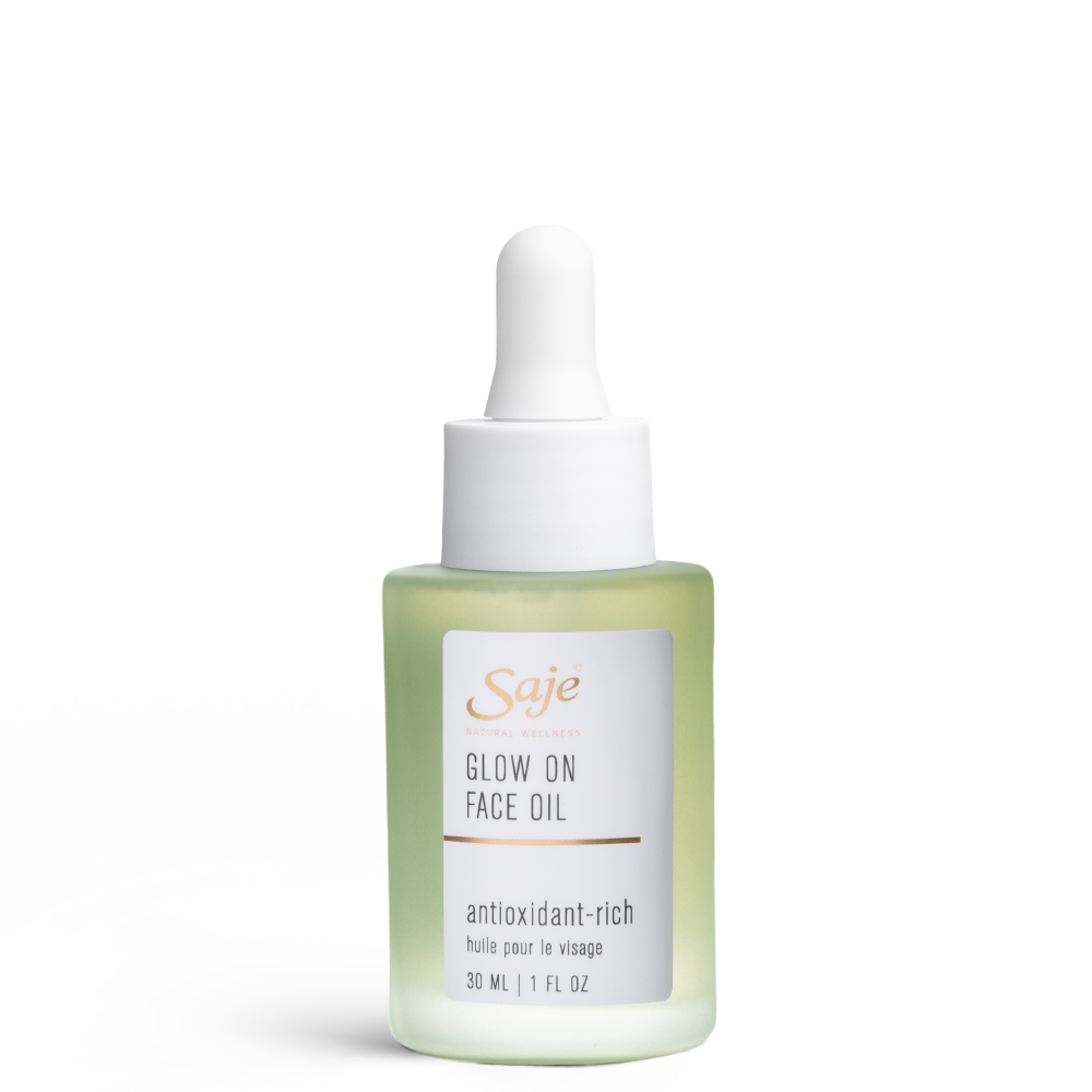Saje Glow On Face Oil Lock In Moisture Firmness Elasticity Routine 30ml NEW