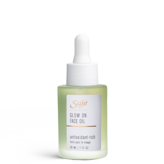 Saje Glow On Face Oil Lock In Moisture Firmness Elasticity Routine 30ml NEW