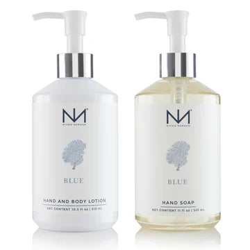 Niven Morgan® Blue Hand Soap & Lotion Set