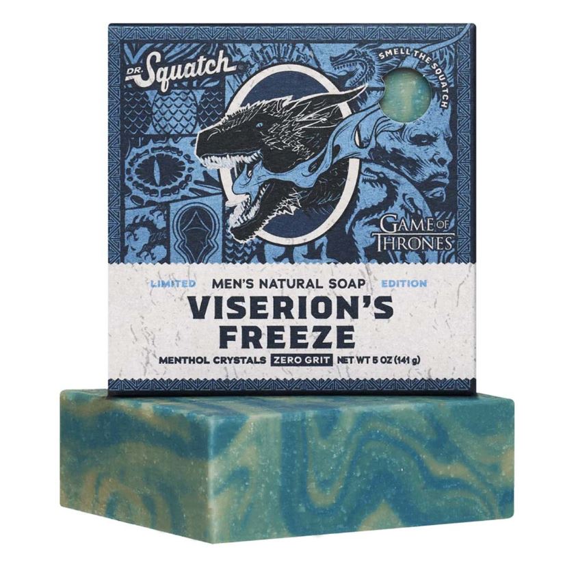 Dr. Squatch Game of Thrones Men's Natural Bar Soap 5oz