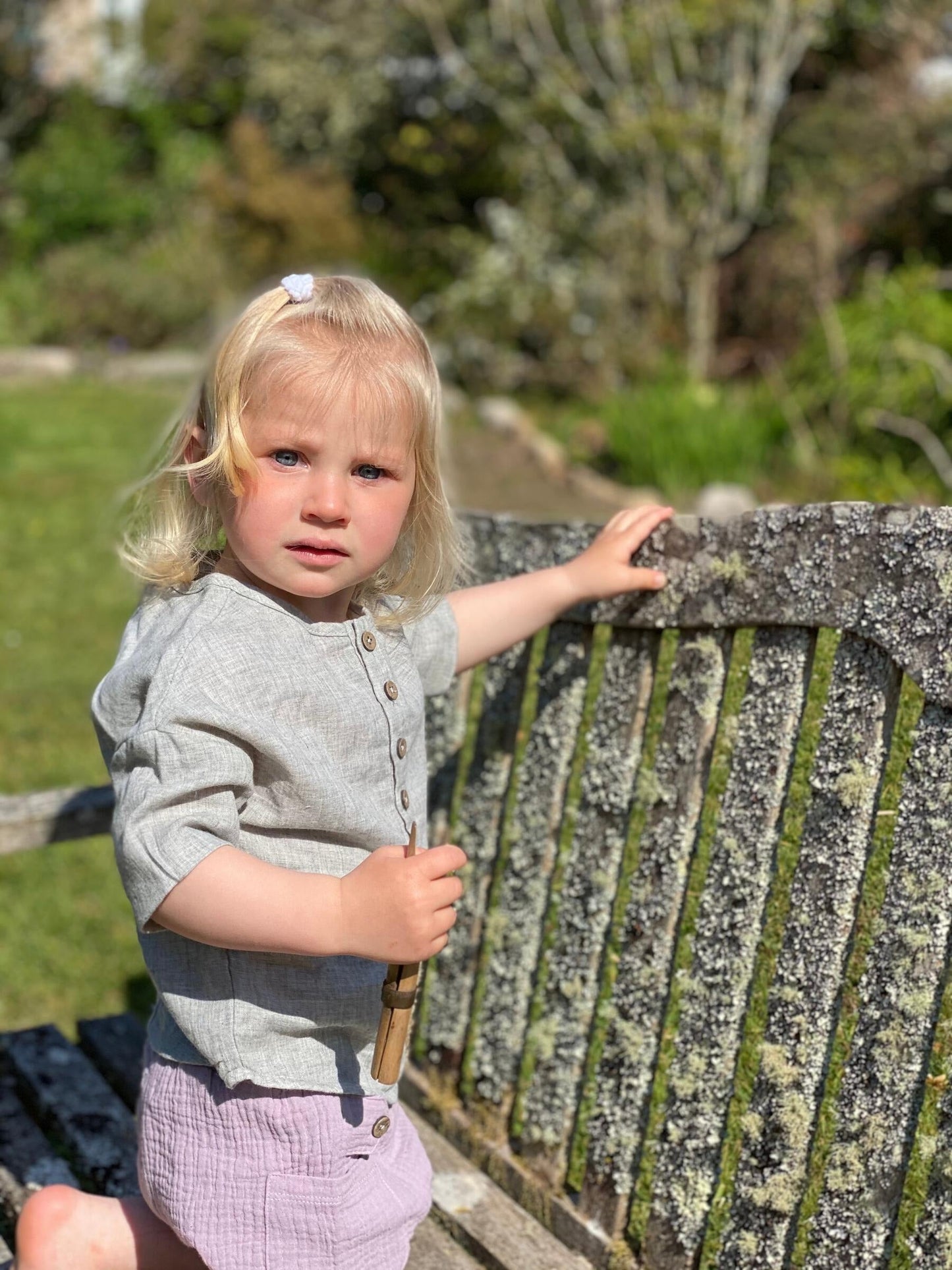 Ettie & H Mathi Gauze Shorts | Lavender