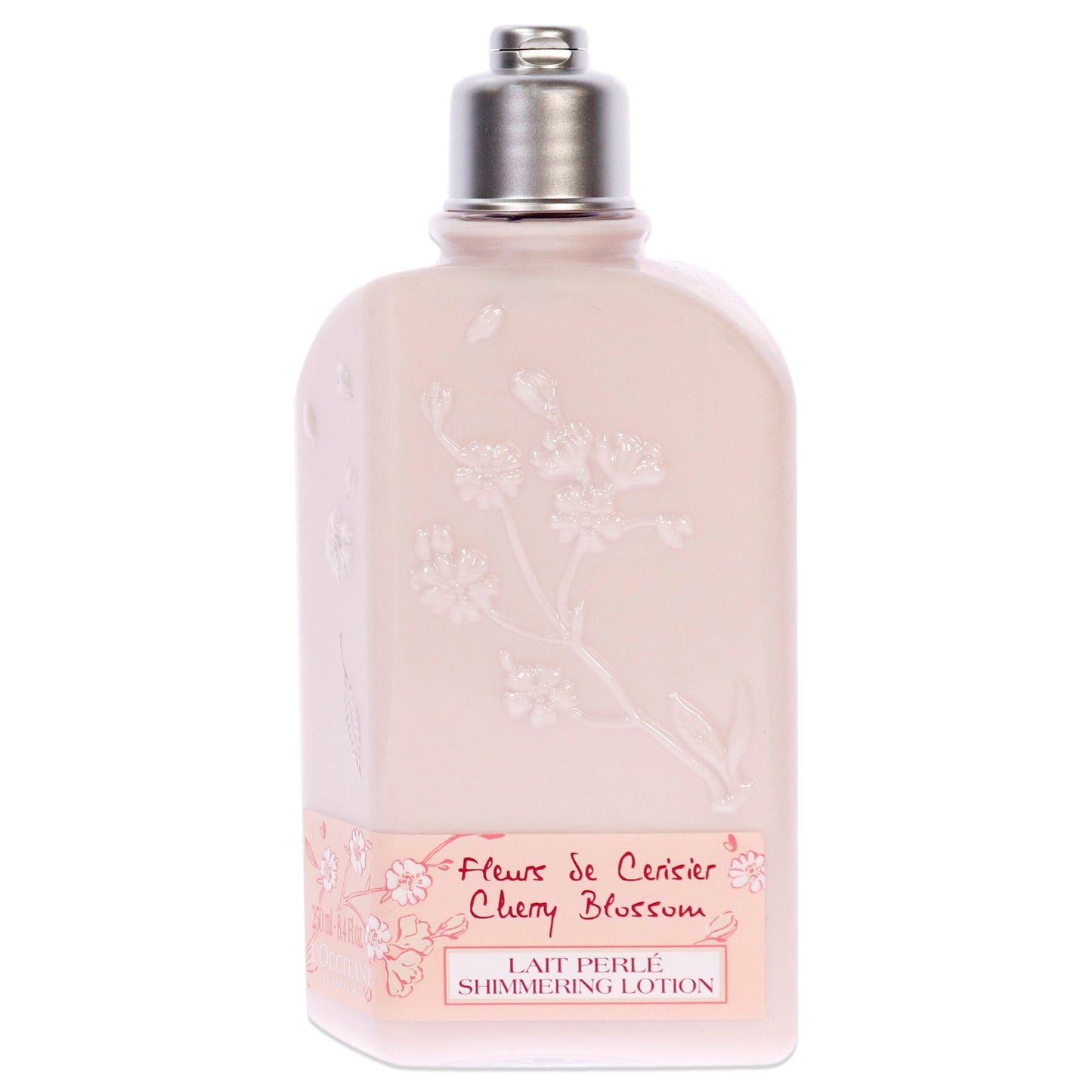 Cherry Blossom Shimmering Lotion by LOccitane for Women 8.4 oz Body Lotion
