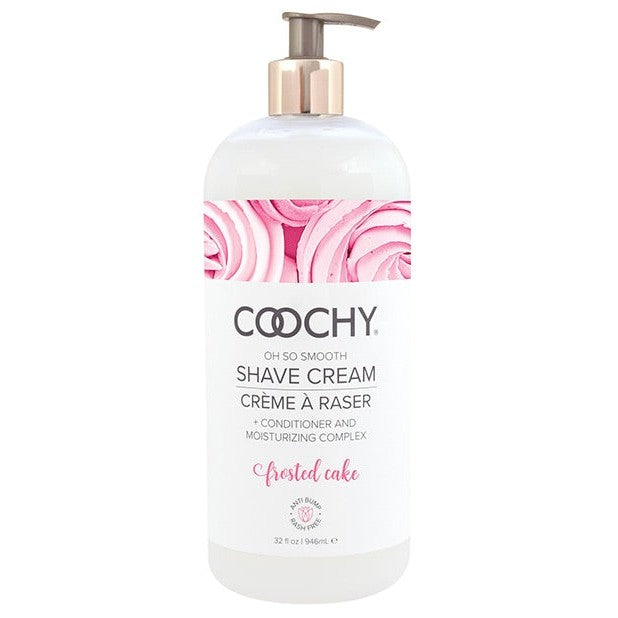 Coochy Shave Cream Frosted Cake 32 Oz Intimates Adult Boutique