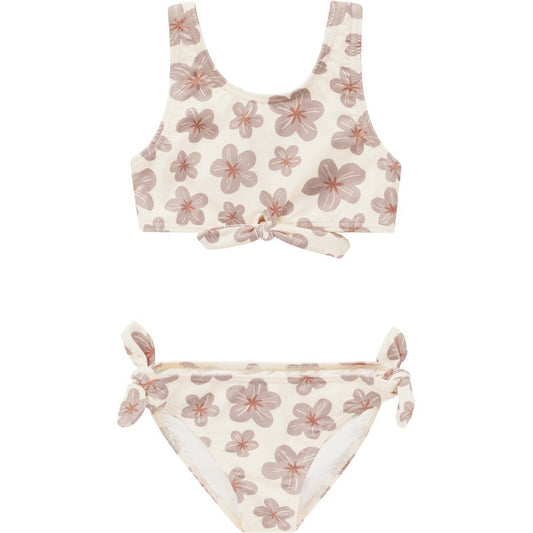 Rylee + Cru Knotted Bikini | Hibiscus