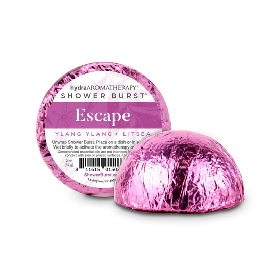 hydraAROMATHERAPY Shower Burst, Escape, 12 ct