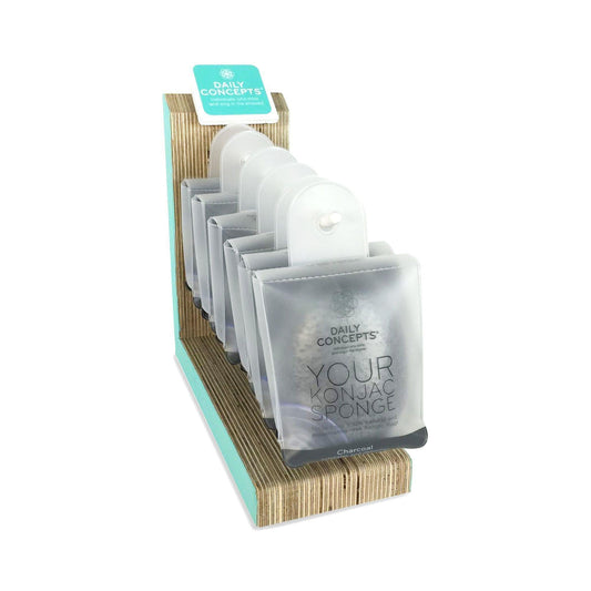 Bath & Body Daily Concepts Your Konjac Display / Charcoal