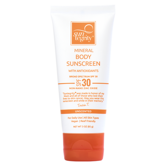 Suntegrity Unscented Mineral Body Sunscreen SPF 30