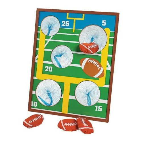 Football Bean Bag Toss Game Set