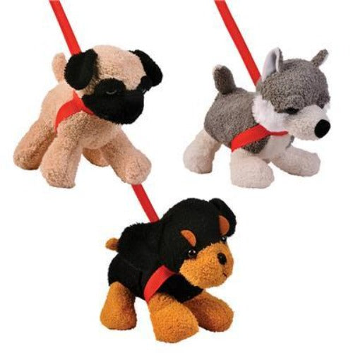 9" Dogs On 32.5" Leash