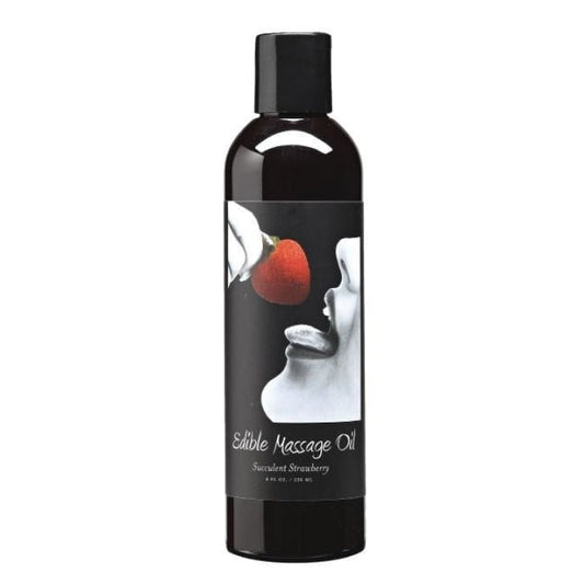 Massage Oil Edible Watermelon 8 Oz Intimates Adult Boutique