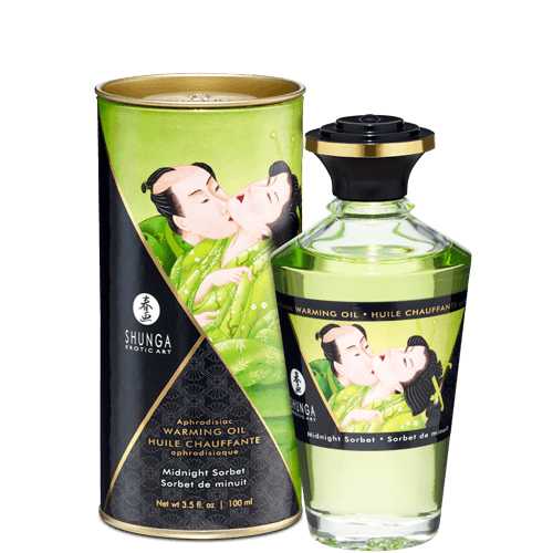 Warming Massage Oil Sorbet 3.5 Oz Intimates Adult Boutique